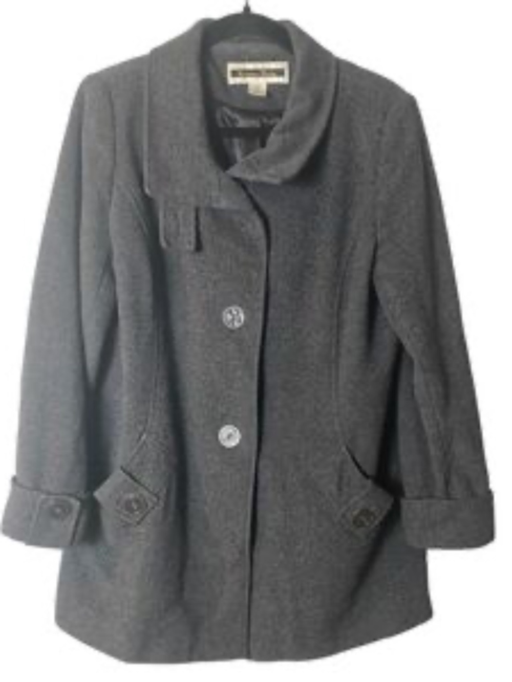 Kristen Blake Studio Collection Women's Wool Coat Large Size L/G